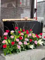 上尾御嶽神社の手水舎