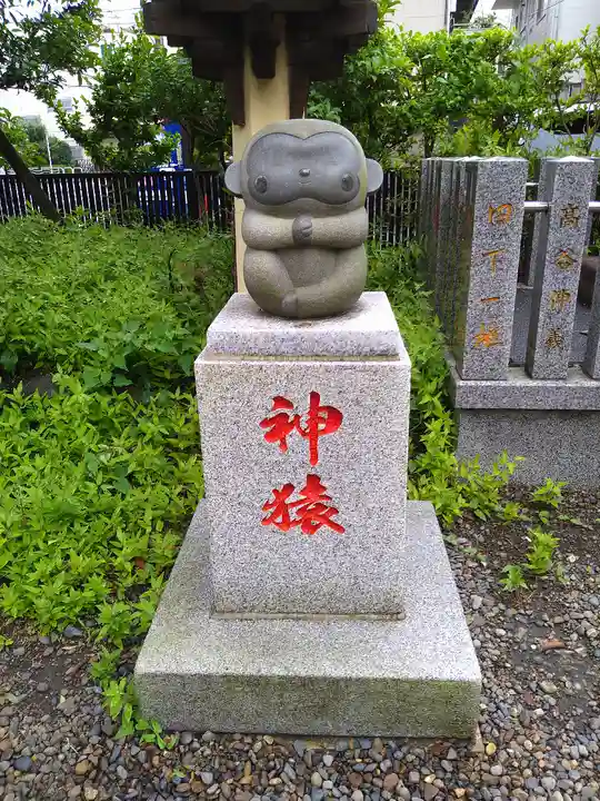 猿江神社の狛犬