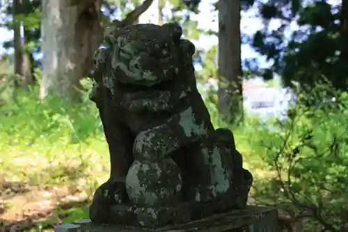 小倉神社の狛犬