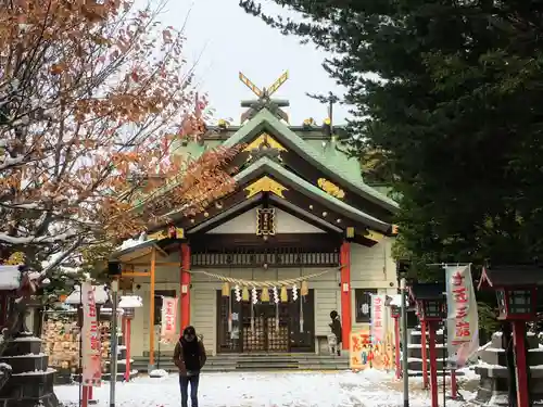 発寒神社の本殿・本堂
