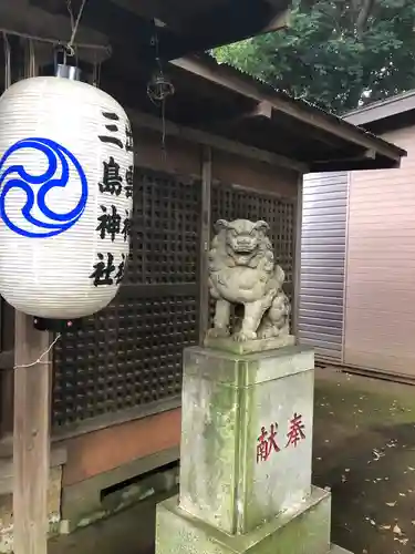 武蔵野八幡宮の狛犬