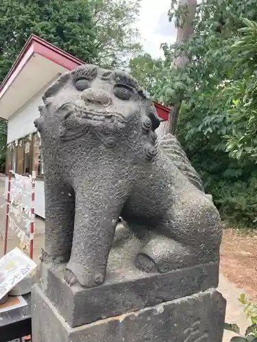 江部乙神社の狛犬