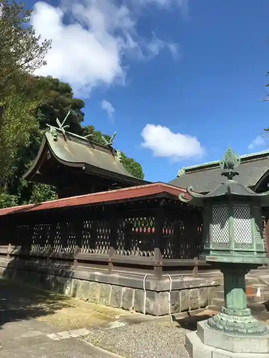 勝田神社の本殿・本堂