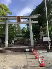 針綱神社の鳥居