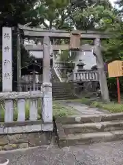 湯前神社の鳥居