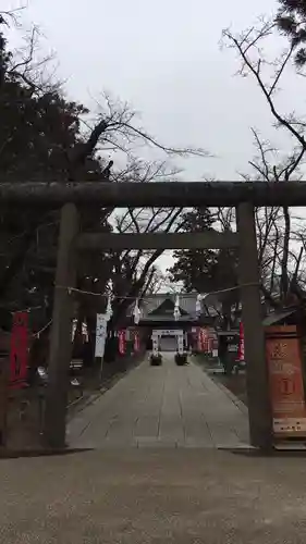 眞田神社の鳥居