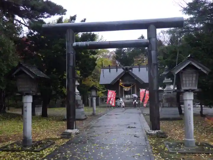 新十津川神社の鳥居