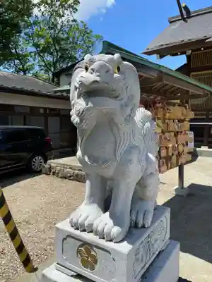 櫻岡大神宮の狛犬