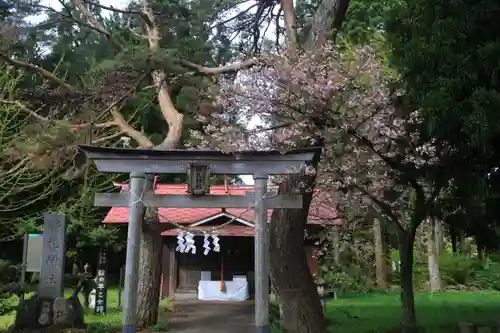 御札神社の鳥居