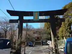 芝東照宮の鳥居