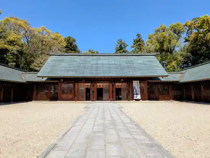 滋賀県護国神社の本殿・本堂