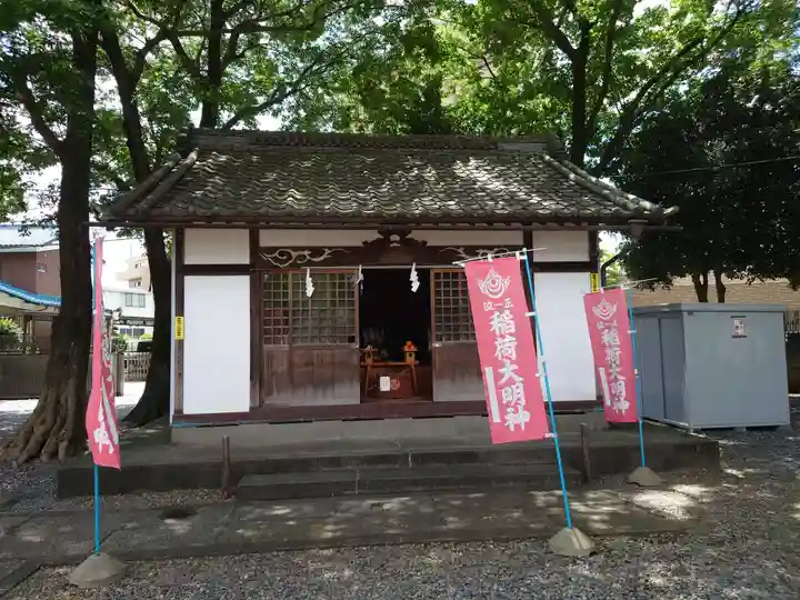 新曽氷川神社の末社・摂社