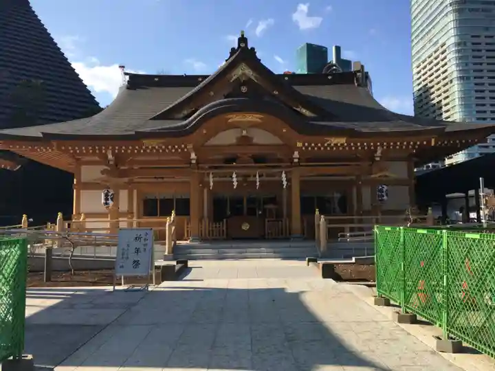 西久保八幡神社の本殿・本堂