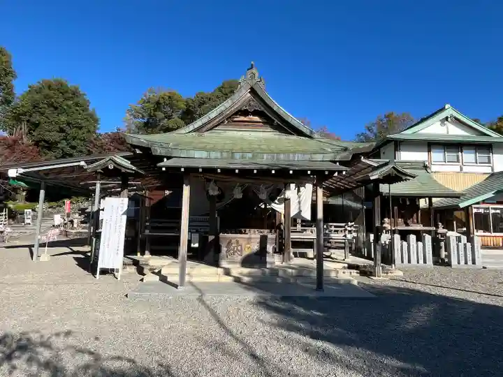 針綱神社の本殿・本堂