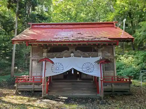 明治宮鹽谷神社の本殿