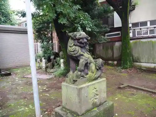 東谷北野神社の狛犬