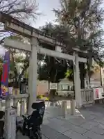鳩森八幡神社の鳥居