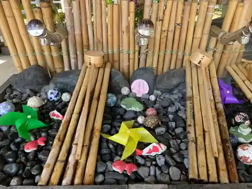 上川神社の手水舎