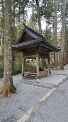 小國神社の手水舎