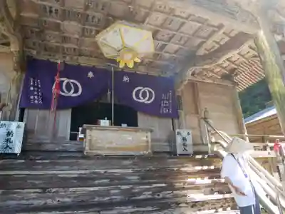 神峯寺の本殿・本堂