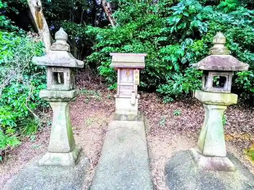 神明社（米田神明社）の末社・摂社