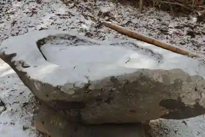 季田神社の手水舎