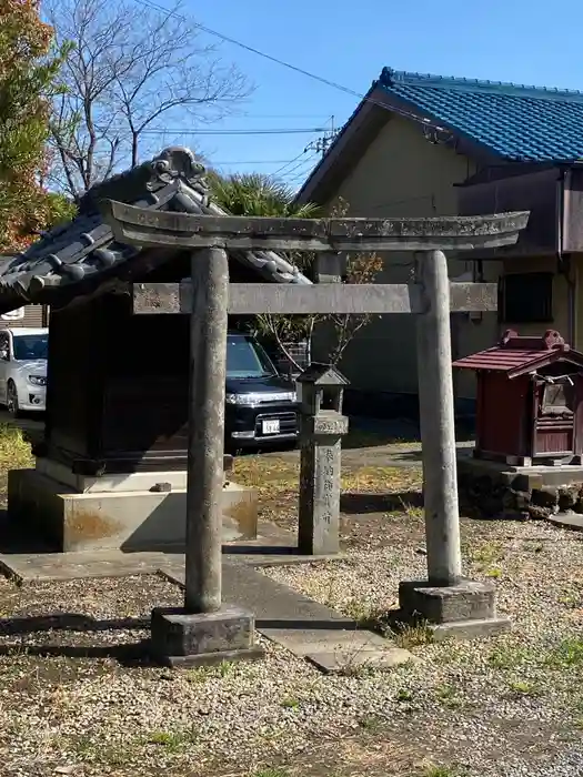 雷電神社の鳥居