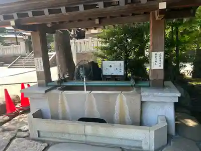 桐ヶ谷氷川神社の手水舎
