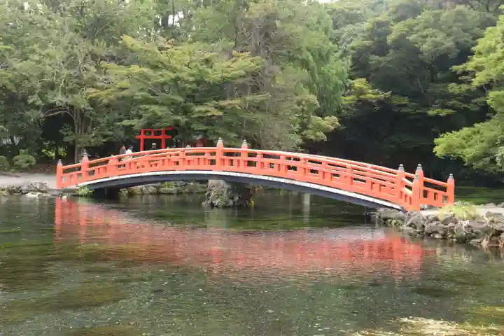 富士山本宮浅間大社の庭園