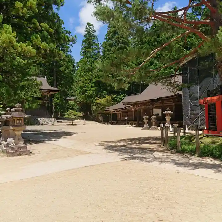 壇上伽藍のその他建物