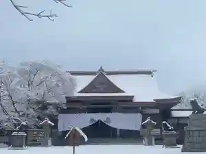 釧路一之宮 厳島神社の本殿・本堂(2024年12月04日(水) 16時48分12秒投稿)