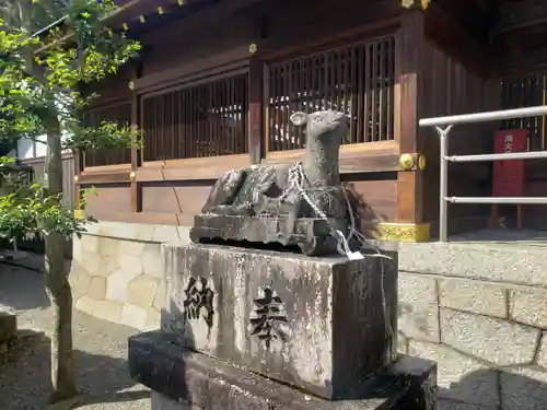 立木神社の狛犬