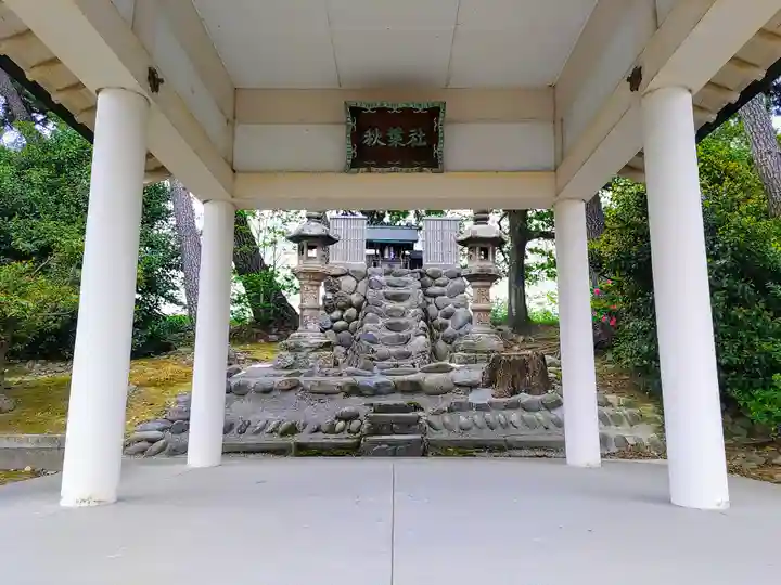 秋葉社(新茶屋)の本殿・本堂