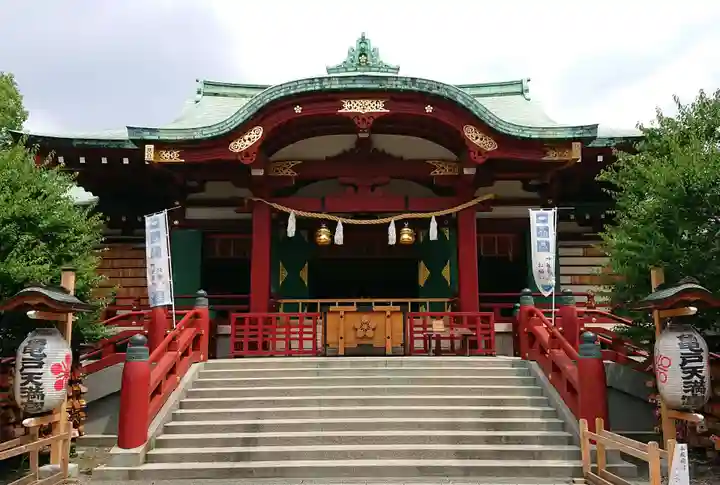 亀戸天神社の本殿・本堂