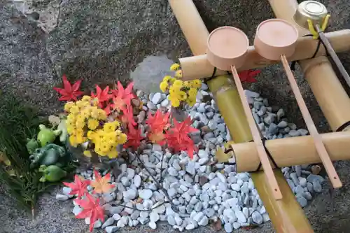 阿久津「田村神社」（郡山市阿久津町）旧社名：伊豆箱根三嶋三社の手水