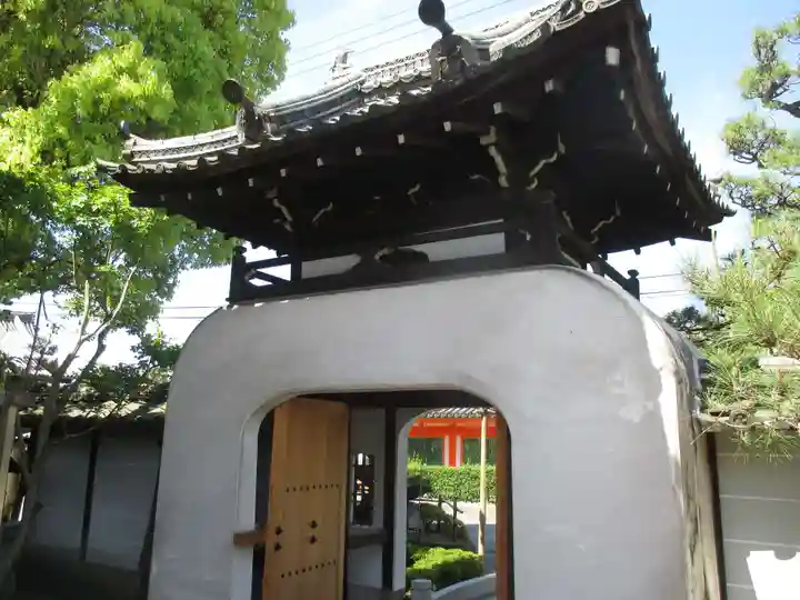 後白河院御聖蹟 法住寺の山門・神門