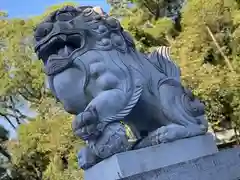 富知六所浅間神社の狛犬