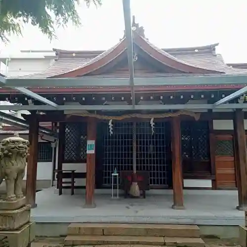 みなと八幡神社の本殿・本堂