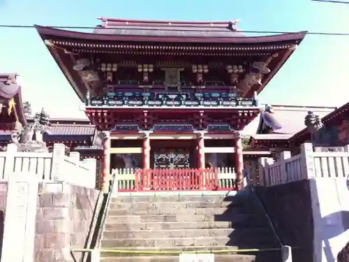 大杉神社の山門・神門