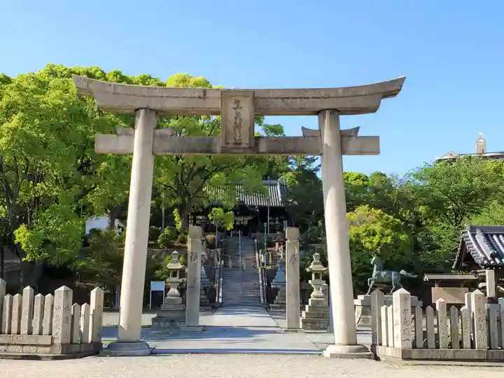 生矢神社の鳥居