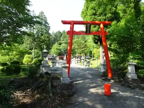 赤水蛇石神社の鳥居