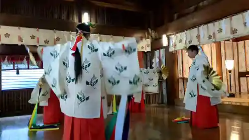 上川神社頓宮の神楽