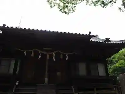 鴨部神社の本殿・本堂