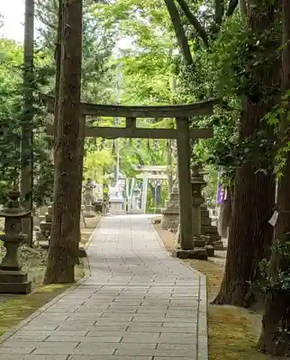 星田妙見宮の鳥居