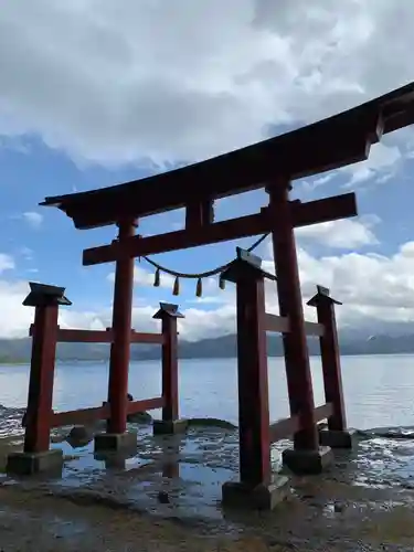 御座石神社の鳥居