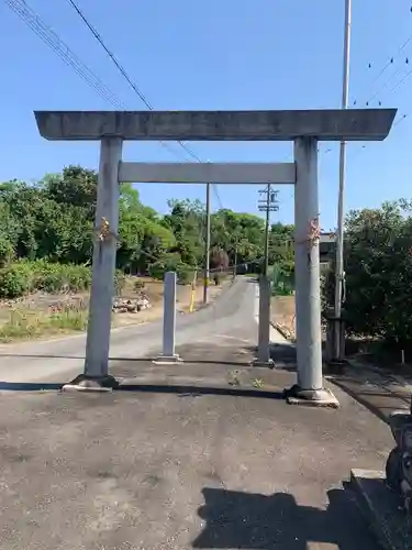 熊野神社の鳥居