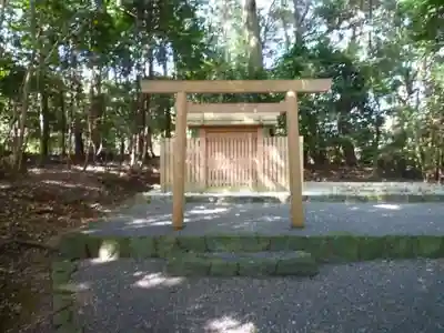鴨下神社（皇大神宮末社）の鳥居