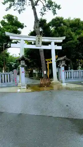 菊田神社の鳥居