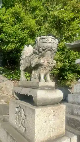 小川八幡宮の狛犬