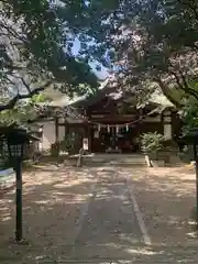 萱津神社の本殿